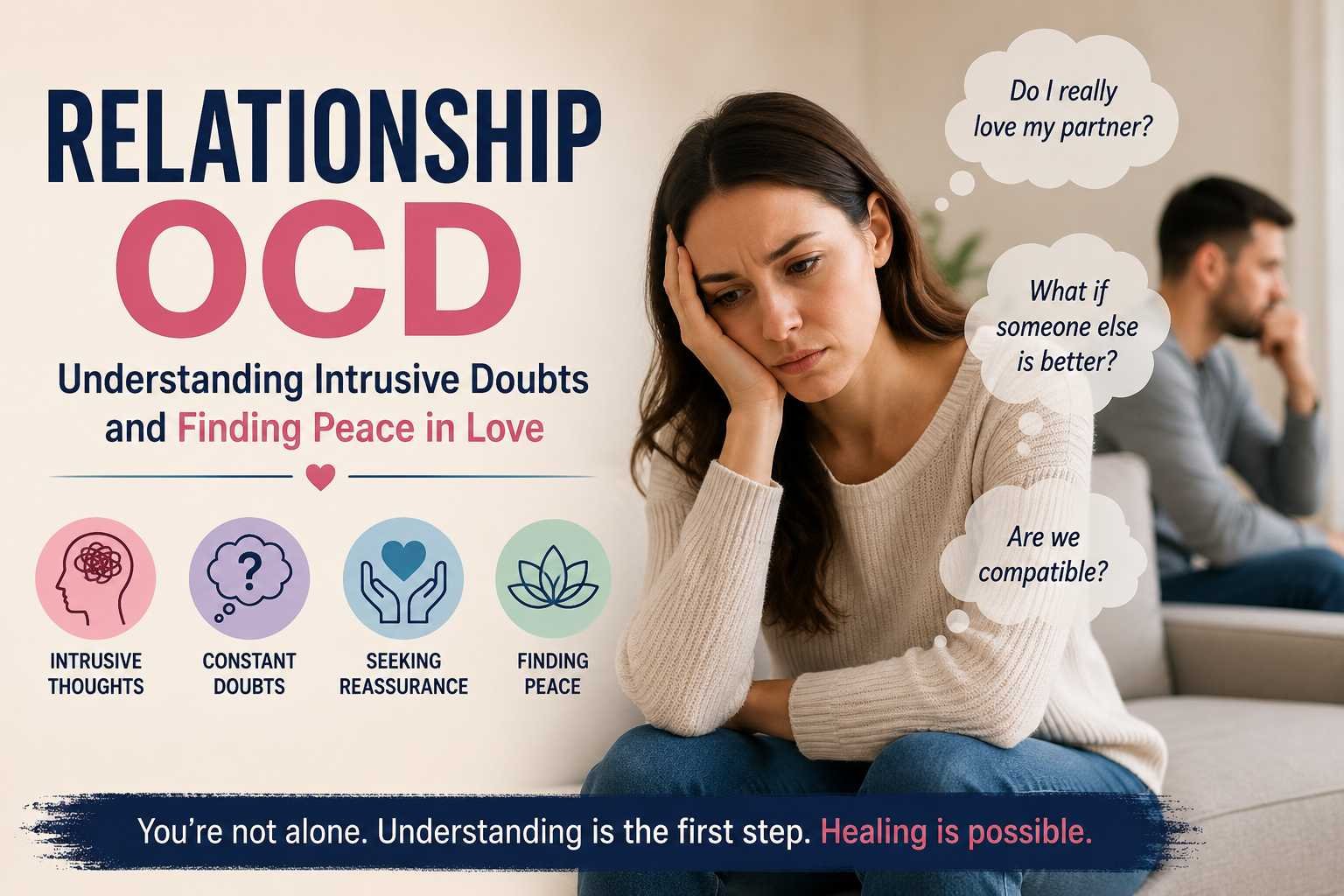 Relationship OCD: Signs, Causes, Treatment, and How to Cope